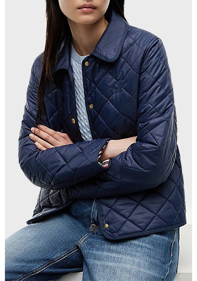 Tommy Hilfiger Slim Fit Cepli Çıtçıtlı Kapitone Mont Kadın Mont Ww0ww50936 C1g Lacivert Tommy Hilfiger Slim Fit Cepli Çıtçıtlı Kapitone Mont Kadın Mont Ww0ww50936 C1g Lacivert