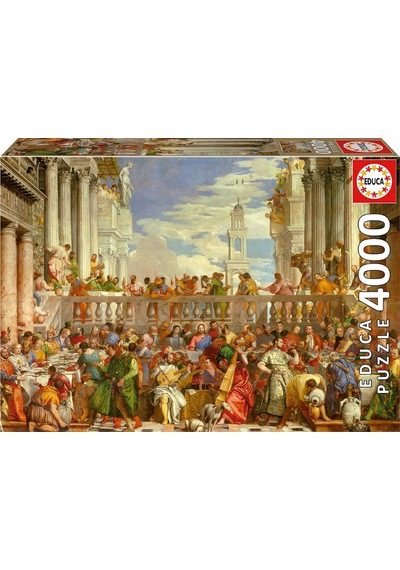 Educa Puzzle 4000 Parça Cana'dadüğün,paoloverones 19949