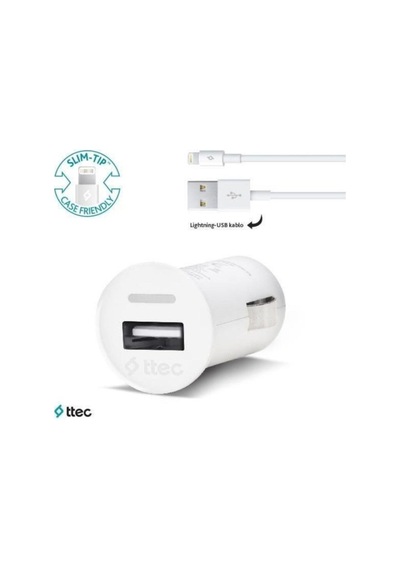 Ttec Compact Iphone Usb Araç Şarj Cihazı 2ckc752