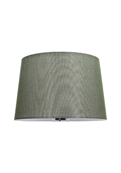 Yeşil Lambader Başlık Çap 35 Cm Konik Kumaş Lb841