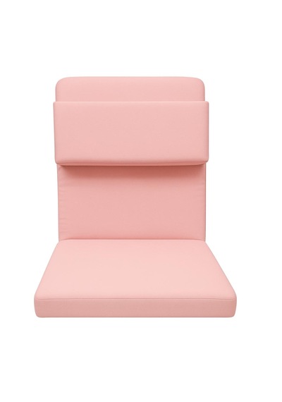 Ekstra Destek Yastıklı Yoga, Nefes, Meditasyon Sandalyesi Backjack Xl Su Ve Leke İticili Duck Kumaş Pembe