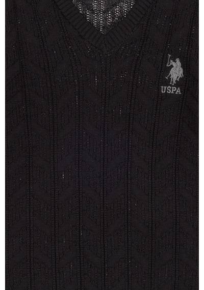 U.s. Polo Assn. Erkek Çocuk Siyah Kazak /triko 50315639-vr046 Siyah