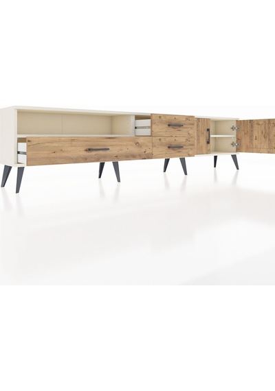 Arges Tv Ünitesi 2 Raflı 3 Çekmeceli 2 Kapaklı 220x30x51 Aytaşı-çam Atlas Çam/atlas Çam - Aytası Arges Tv Ünitesi 2 Raflı 3 Çekmeceli 2 Kapaklı 220x30x51 Aytaşı-çam Atlas Çam/atlas Çam - Aytası