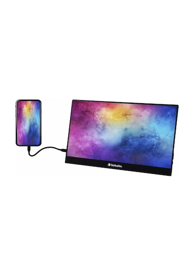 Verbatim Pmt-14 14" 6 Ms Full Hd Ips 60 Hz Dokunmatik Taşınabilir Monitör