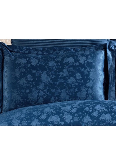Rita Bambu Jakar Kumaş Indigo Ikili Oksford 60x80 Cm Yastık Kılıfı-1333 Çok Renkli