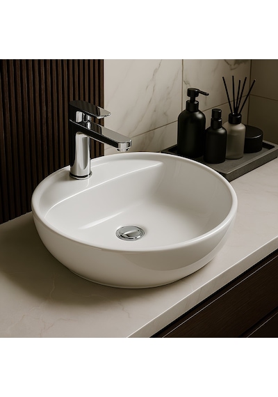Turavit Tld0712 Toledomix Çanak Lavabo Batarya Delikli 40 CM