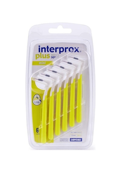 Interprox Plus Mini Conical 1.1mm Arayüz Fırçası 6 Adet SARI