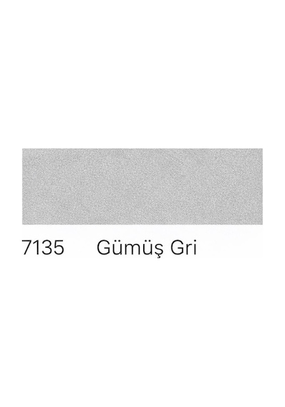 Pamukkale Enamel Sentetik Parlak Yağlı Boya 2.5 Kg Gümüş Gri Ral 7135