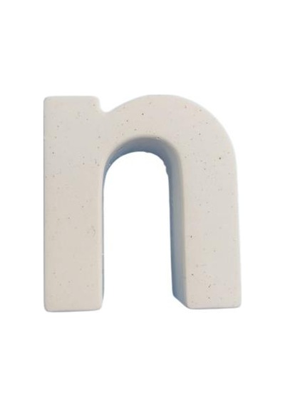 Boyanabilir Harf Obje - N - 4x3,5cm