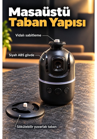 Yatay Ve Dikey Çekim İçin Yüz Takipli Telefon Tutucu - Lisinya Belirtilmemiş