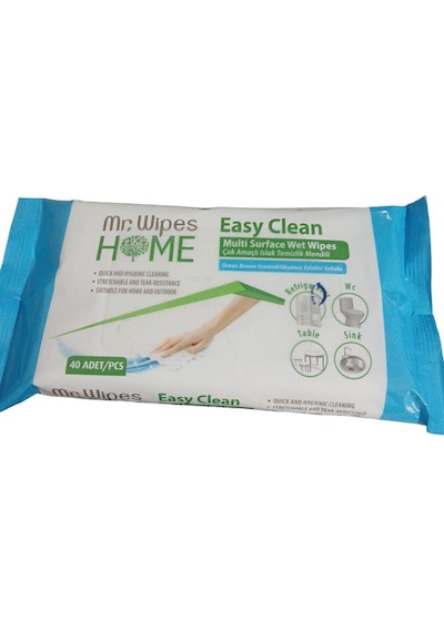 Farmasi Easy Calean Mr. Wipes Islak Temizleme Mendili Okyanus Esintisi 40'lı
