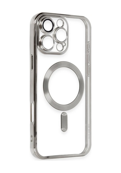 Apple iPhone Uyumlu 16 Pro Max Kılıf Kross Magneticsafe Kapak - Titan Gri Bz8683140757410