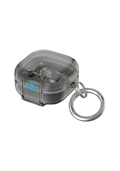 Samsung Galaxy Buds4 Pro/buds 4 İçin Kılıf Güvenlik Kilit Tasarımlı Transparent-lock Kulaklık