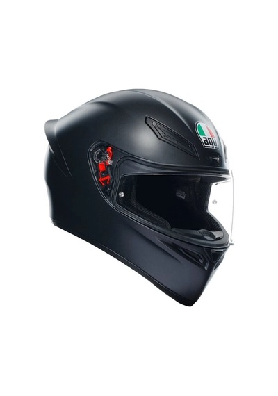 Agv K1 S Mono Matt Black Kapalı Kask Siyah