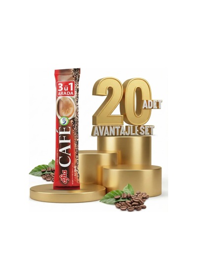 Afia 3ü 1 Arada Kahve Klasik 20x18 Gr Hazır