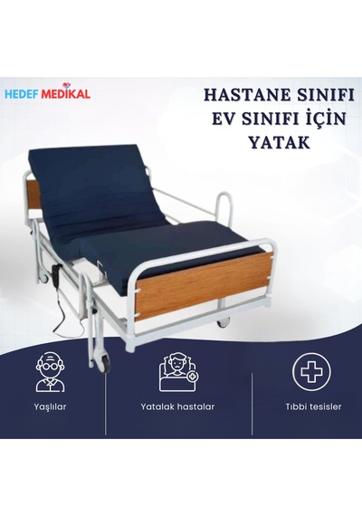 2 Motorlu Ekonomik Hasta Yatağı