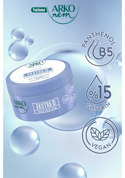 3 Adet Arko Nem Krem Ekstra Nemlendirici 250 Ml