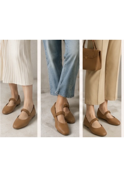 N Napa Shoe Np.19214.taba Deri Babet