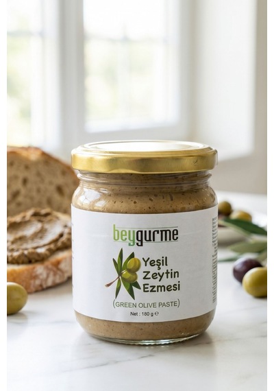 Yeşil Zeytin Ezmesi 180gr