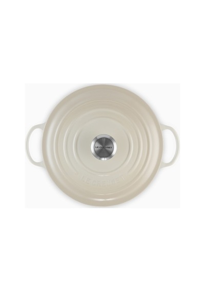 Le Creuset La Marmite Fransız Lüksü Döküm Tencere Krem 26 Cm