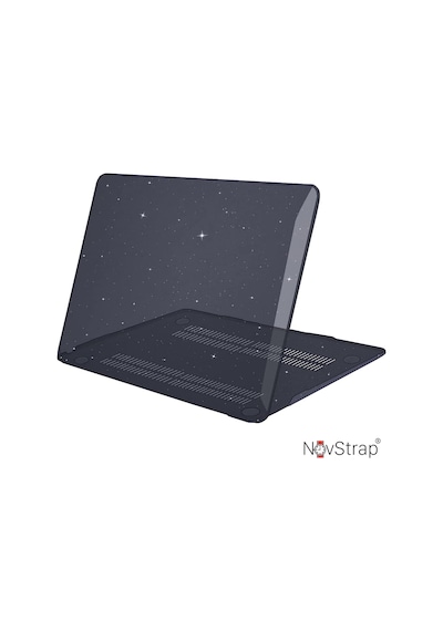 NovStrap Apple Uyumlu MacBook Pro 2023 16 inç M2 Pro/Max A2780 ile Parlak Simli Kılıf Sert Glitter