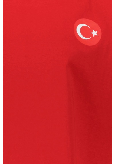 First Company Erkek Milli Takım Tişört 2610101077 Kırmızı