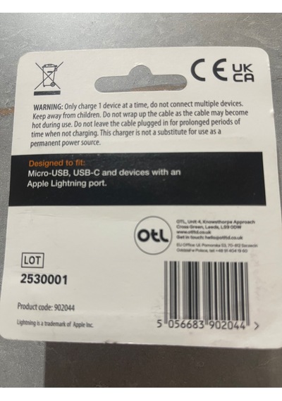 Otl Usb Çoklu Şarj Cihazı 0.3 Metre 0.3m