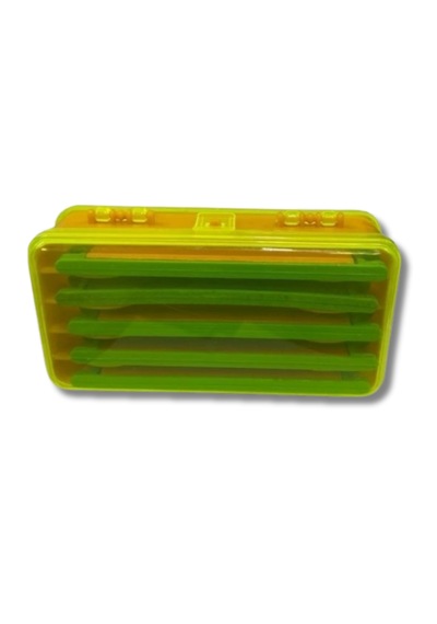 Powerex Çift Taraflı 4 Bölmeli + 5 Rig Sarım Aparatlı Organizer Balıkçı Kutusu