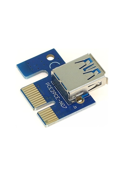 Pcı-E Usb 3.0 Riser Kartı 1X To 16X Mining-Bitcoin-Crypto