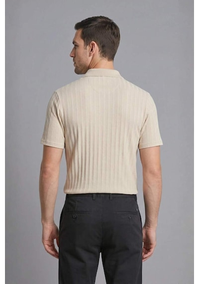 Defacto Regular Fıt Kısa Kollu Polo Tişört H5936ax26smgr492 Gri-gr492