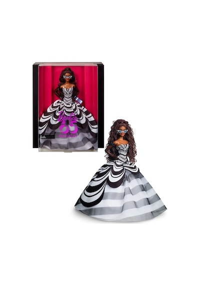Hrm59 Barbie 65.yıl Özel Koleksiyon Bebeği - Esmer