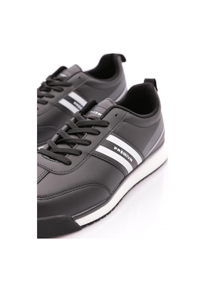M.P Mp 251-2838 Erkek Jogging Spor Ayakkabı SİYAH-BEYAZ