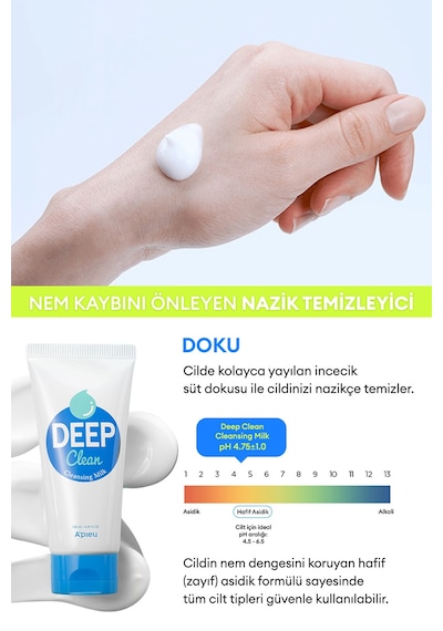 Missha A'pieu Deep Clean Cleansing Milk 130 ML