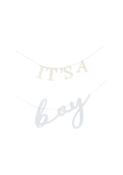 Baby Shower Asılan Süs - It's A Boy Tüm Yaşlar