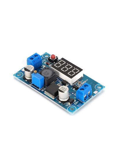 Lm2596 Ekranlı Ayarlanabilir Dc-dc Step Down Voltaj Düşürücü 3a Voltmetreli