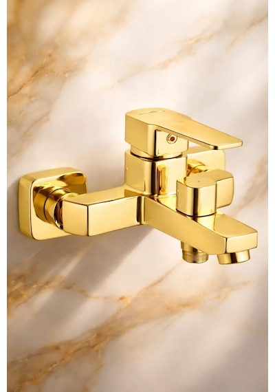 Dubai Gold Kare Banyo Bataryası Sarı