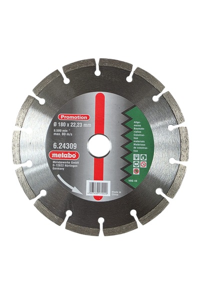 Metabo 24309 Elmas Daire Testere Bıçağı 180 Mm