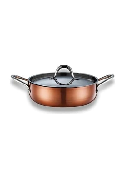 Brioni Copperfield İndiksüyon Basık Tencere 22 Cm Cpf160