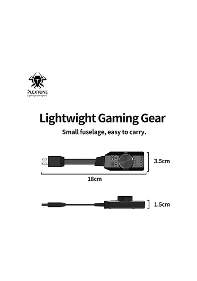 Usb Dsp Ses Kartı Pubg, Lol Ses Efektleri, Sanal 7.1 Kanal, Mikrofon Mute, 3.5mm Audio+mic Giriş, Plug And Play, Pc/