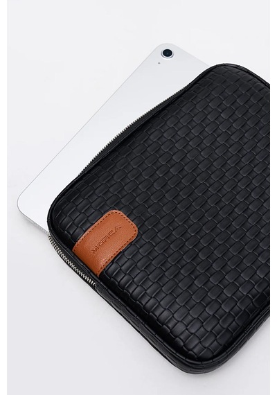 Mussen Ipad Neo Air Pro & Galaxy & Matepad & Tablet Kılıfı 11 İnç Hasır Siyah
