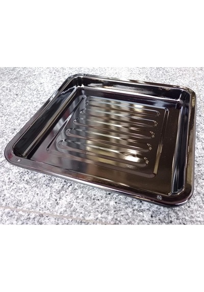 37x34cm Emaye Fırın Tepsisi Siyah İç Dış Yüzeyi Sağlıklı Kaliteli Çinko Dikdörtgen Börek Tepsisi N34 Çok Renkli