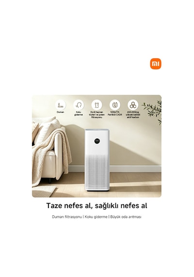 Xiaomi Mi Air Purifier 4 Pro Akıllı Hava Temizleme Cihazı