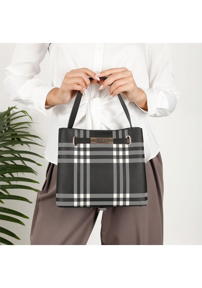 Kadın Silver & Polo Sp1293-m212 Sılver Polo El Çantası Siyah - Siyah