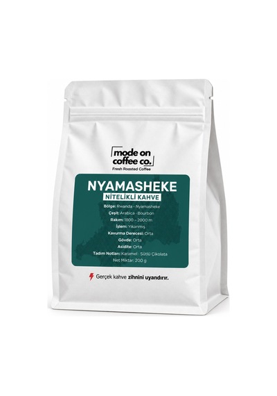 Nitelikli Rwanda İkilisi 2 X 200 Gr Filtre Kahve Gatsibo Nyamasheke Chemex