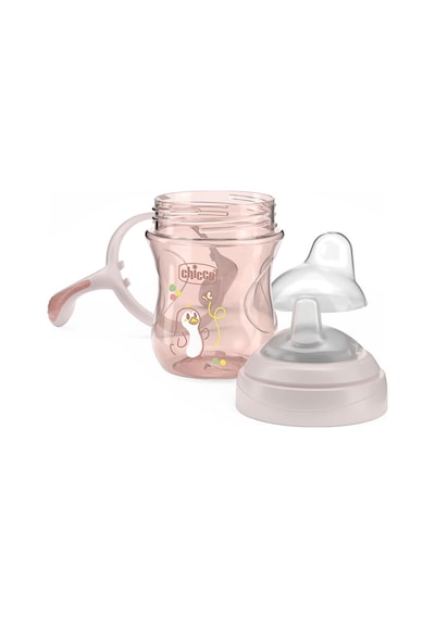 Yumuşak Uçlu Alıştırma Bardağı 4+ Ay 200 Ml Kız Çok Renkli