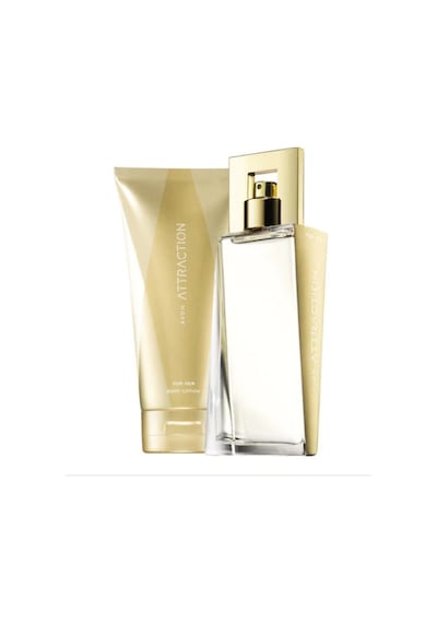 Avon Attraction Kadın Parfüm 50 ML + Vücut Losyonu