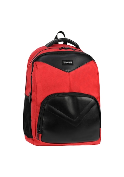 Galb Leather Gunluk Ve Okul Kullanimi Laptop Bolmeli Sirt Cantasi Kirmizi