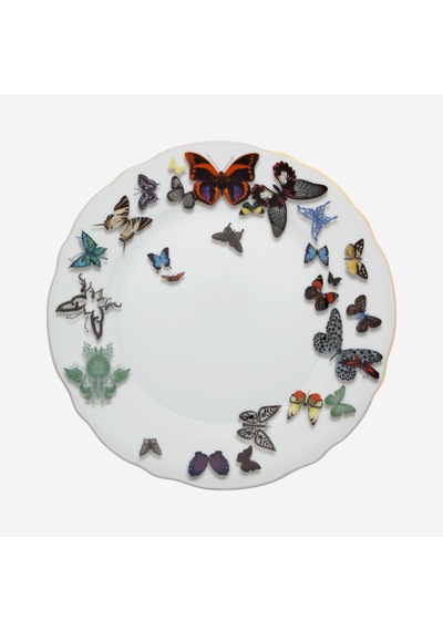 Beyaz Porselen Yemek Tabağı 26 Cm