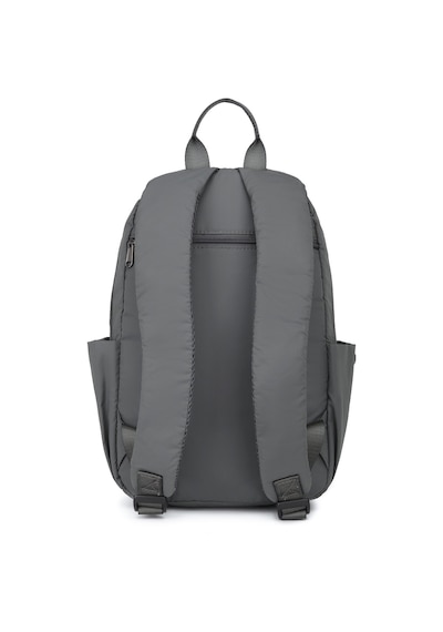 Smart Bags Koyu Gri Günlük Orta Boy Hafif Kumaş Kadın Sırt Çantası