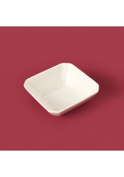 Paçii Köşeli Sosluk - Beyaz - 7 Cm Renkli